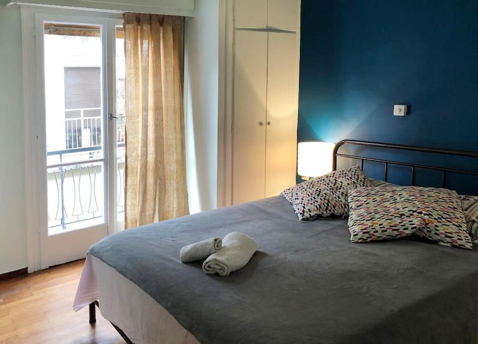 5Th Floor Bright Flat At Bohemian Exarcheia Apartment Athena Bagian luar foto