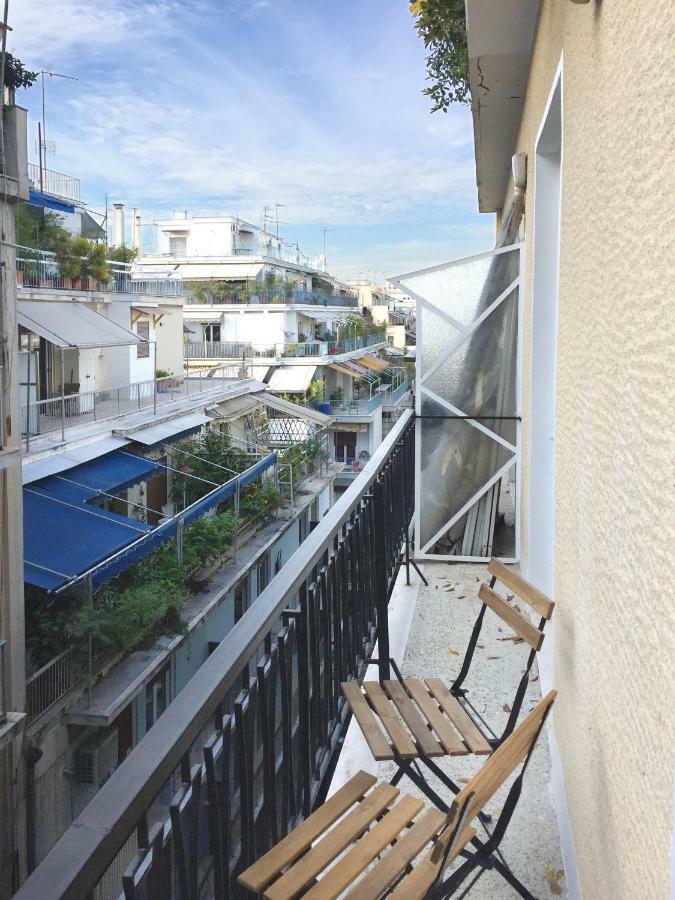 5Th Floor Bright Flat At Bohemian Exarcheia Apartment Athena Bagian luar foto